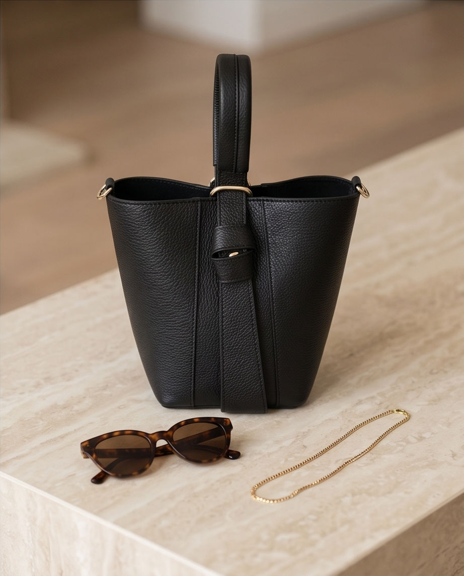 Bolso Bucket Noir