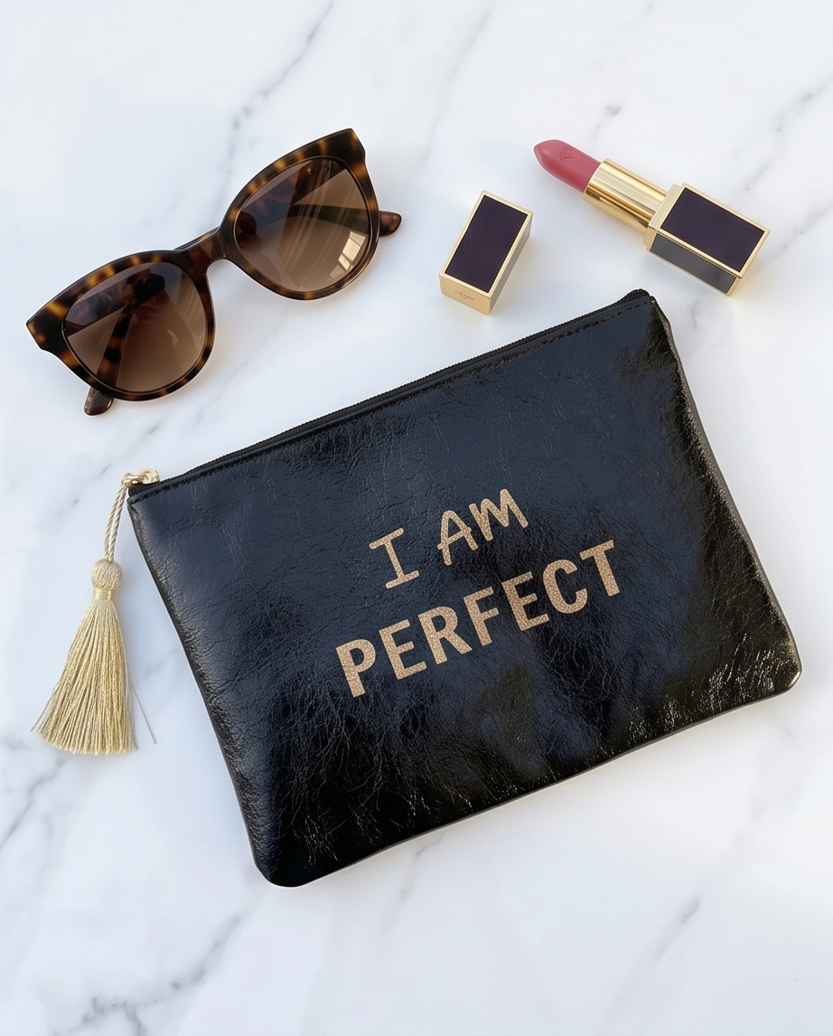 Neceser Glitter Black