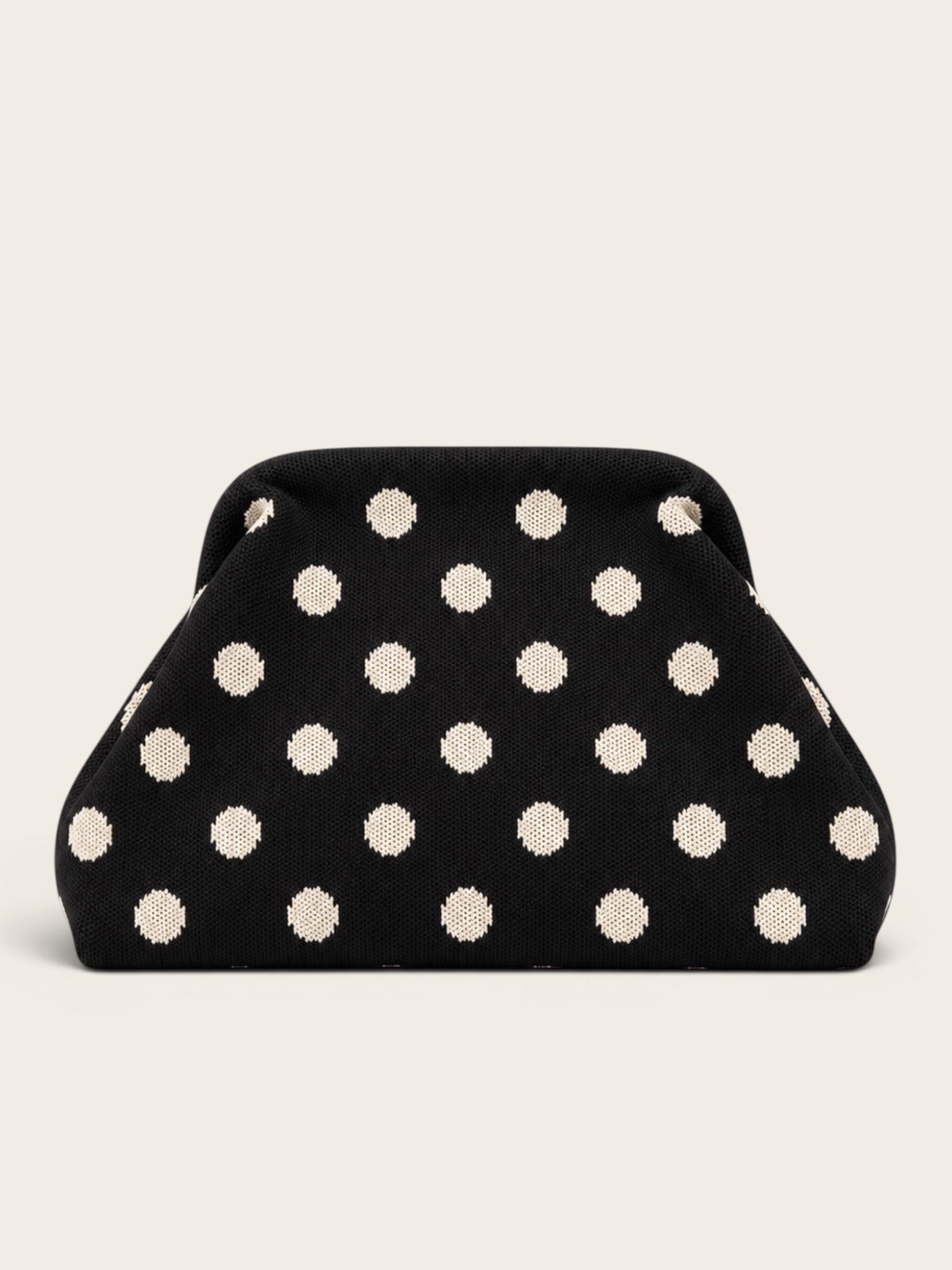 Bolso Bombón LUNARES NEGRO