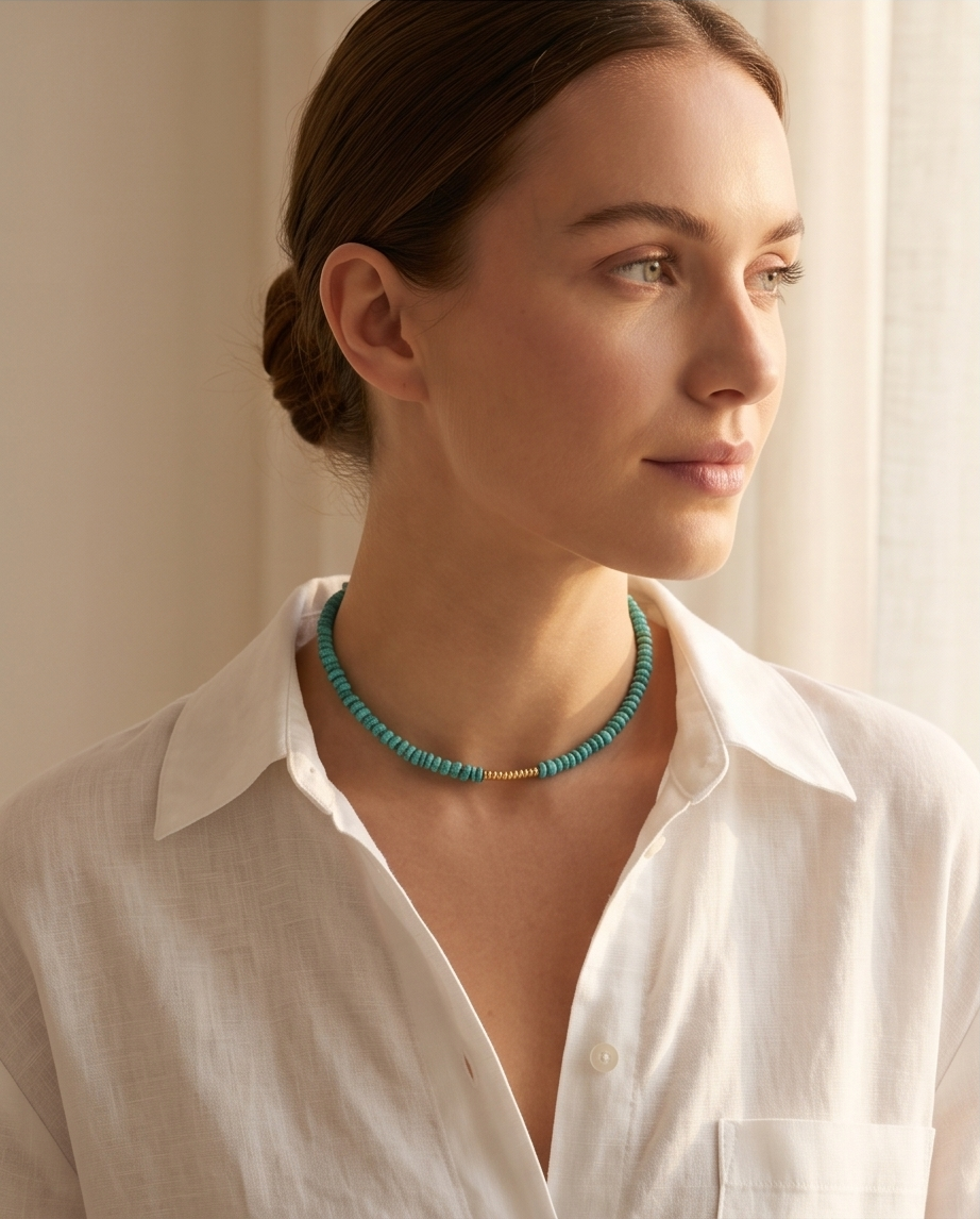 Collar Turquesa Summer
