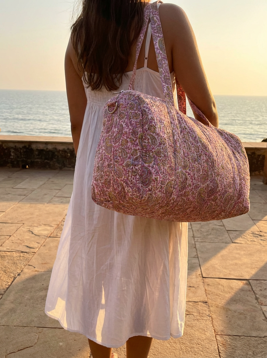 Bolsa de Viaje Boho | CACHEMIR