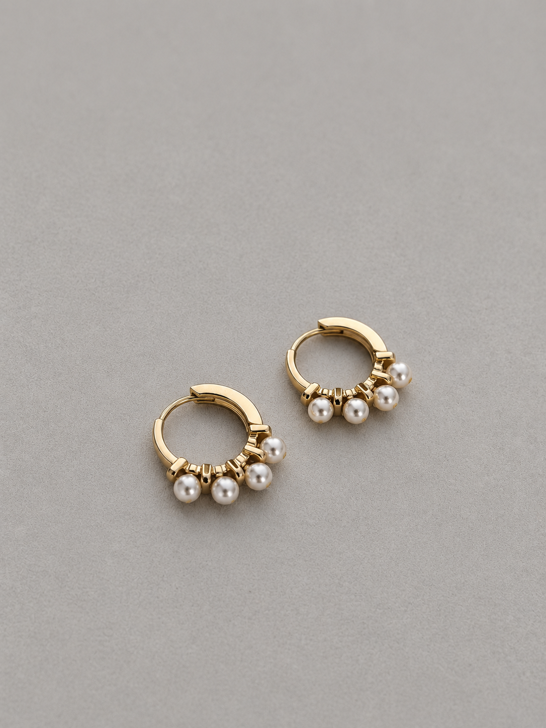 Pendientes Aro con Perlas