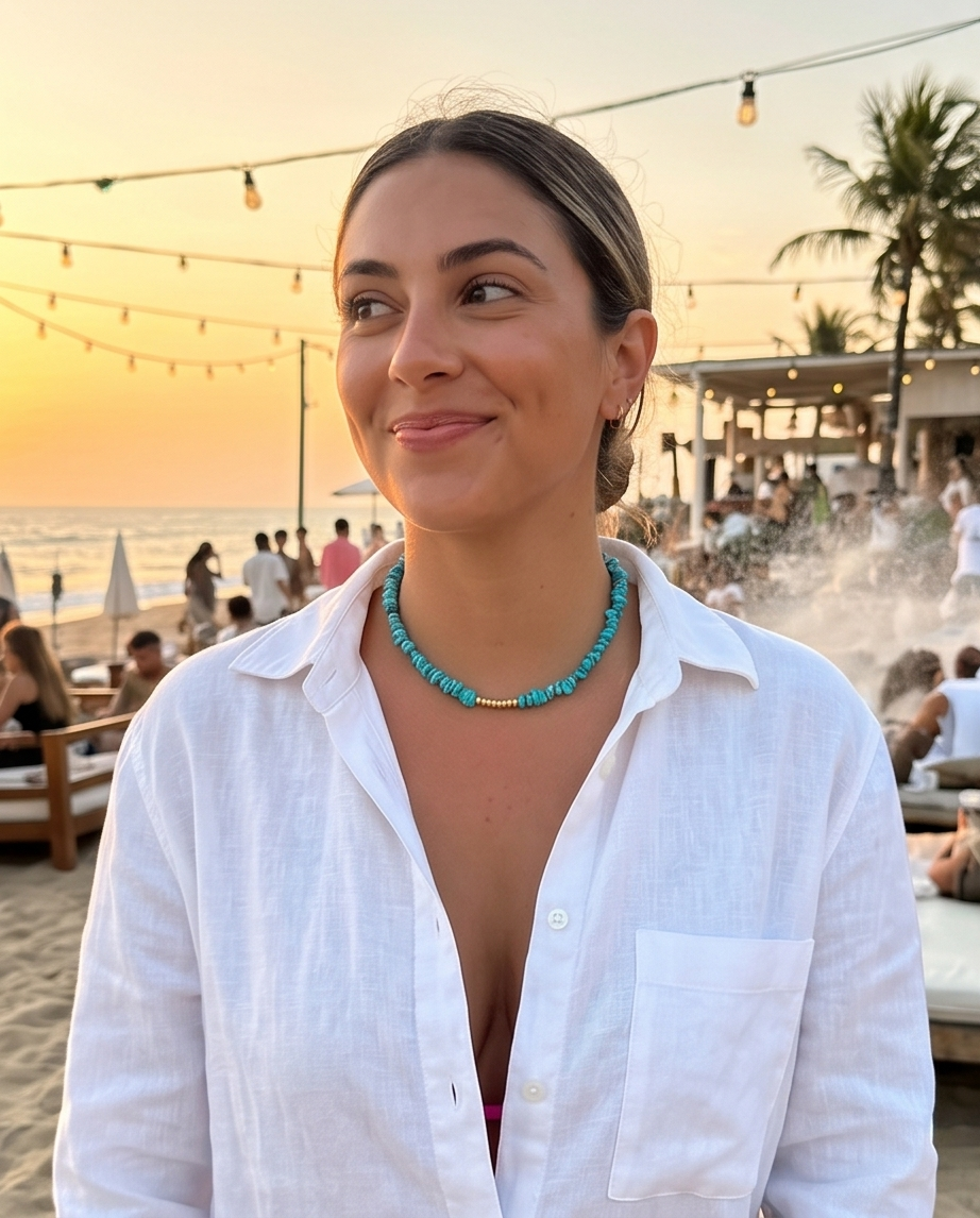 Collar Turquesa Summer