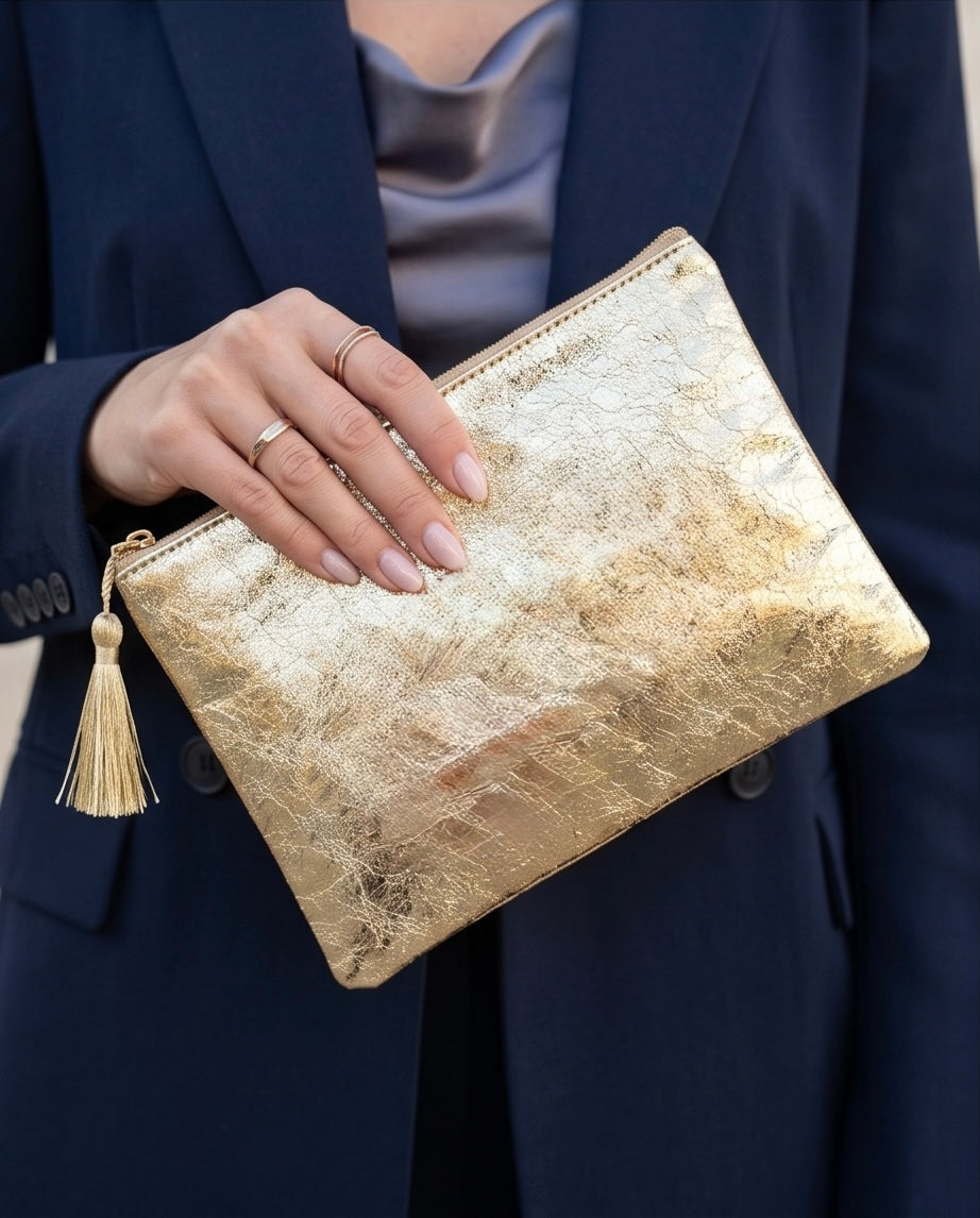 Neceser Glitter Gold