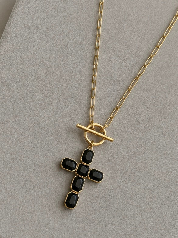 COLLAR CRUZ BLACK