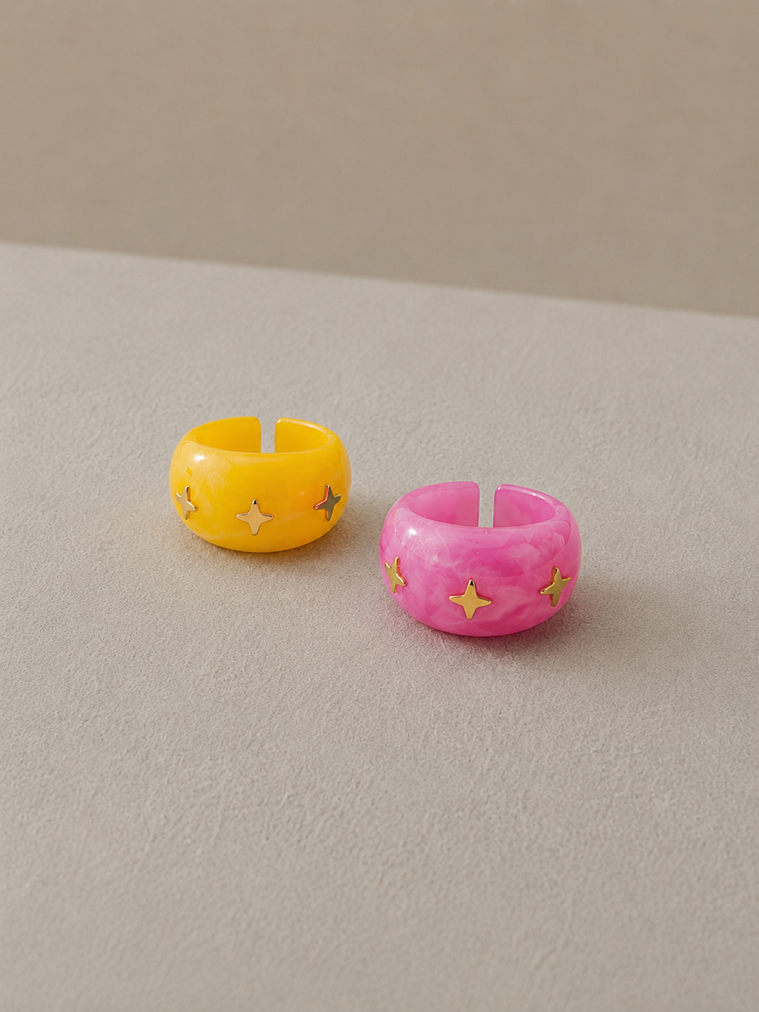 ANILLO RESINA ESTRELLA