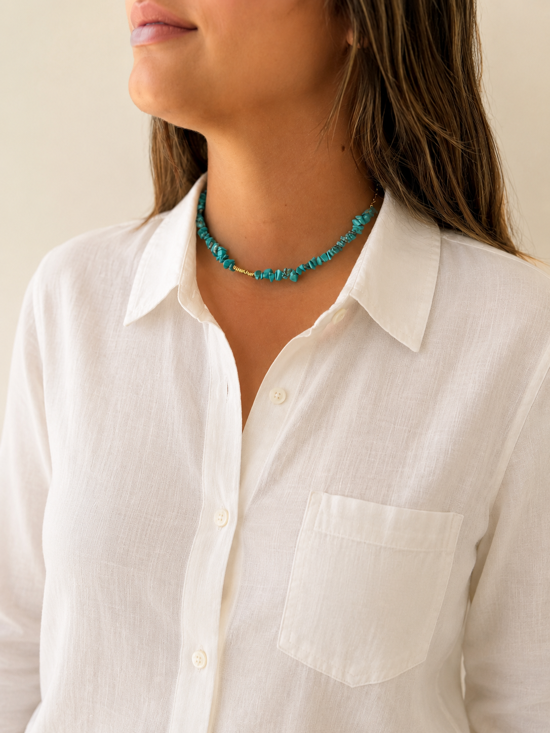 Collar Turquesa Summer