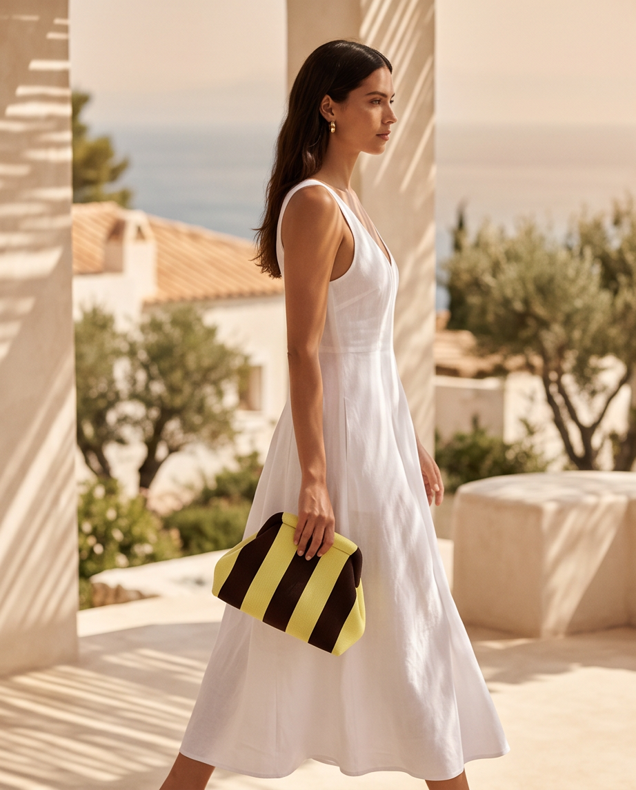 Bolso Bombón AMARILLO | CHOCO