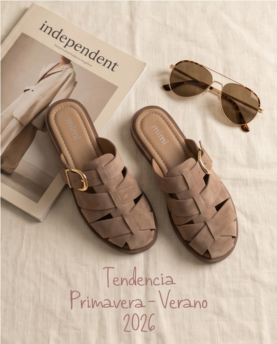 Mules Serena Taupe