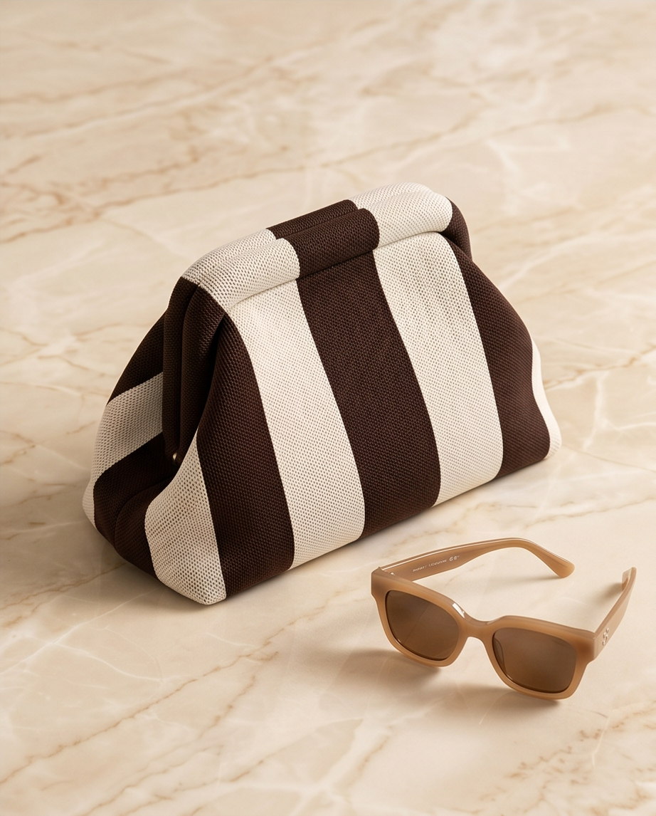 Bolso Bombón BLANCO | CHOCOLATE