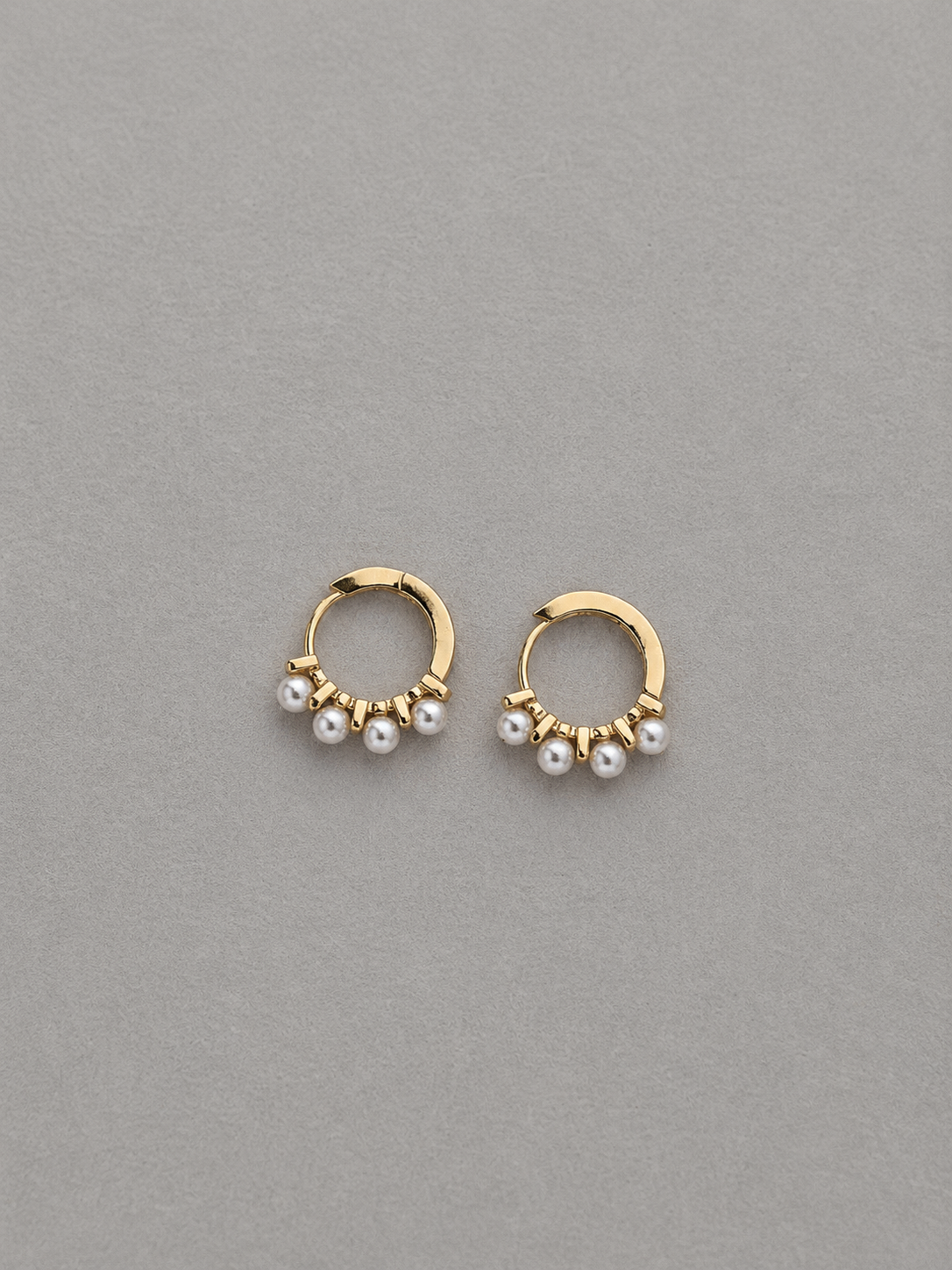 Pendientes Aro con Perlas