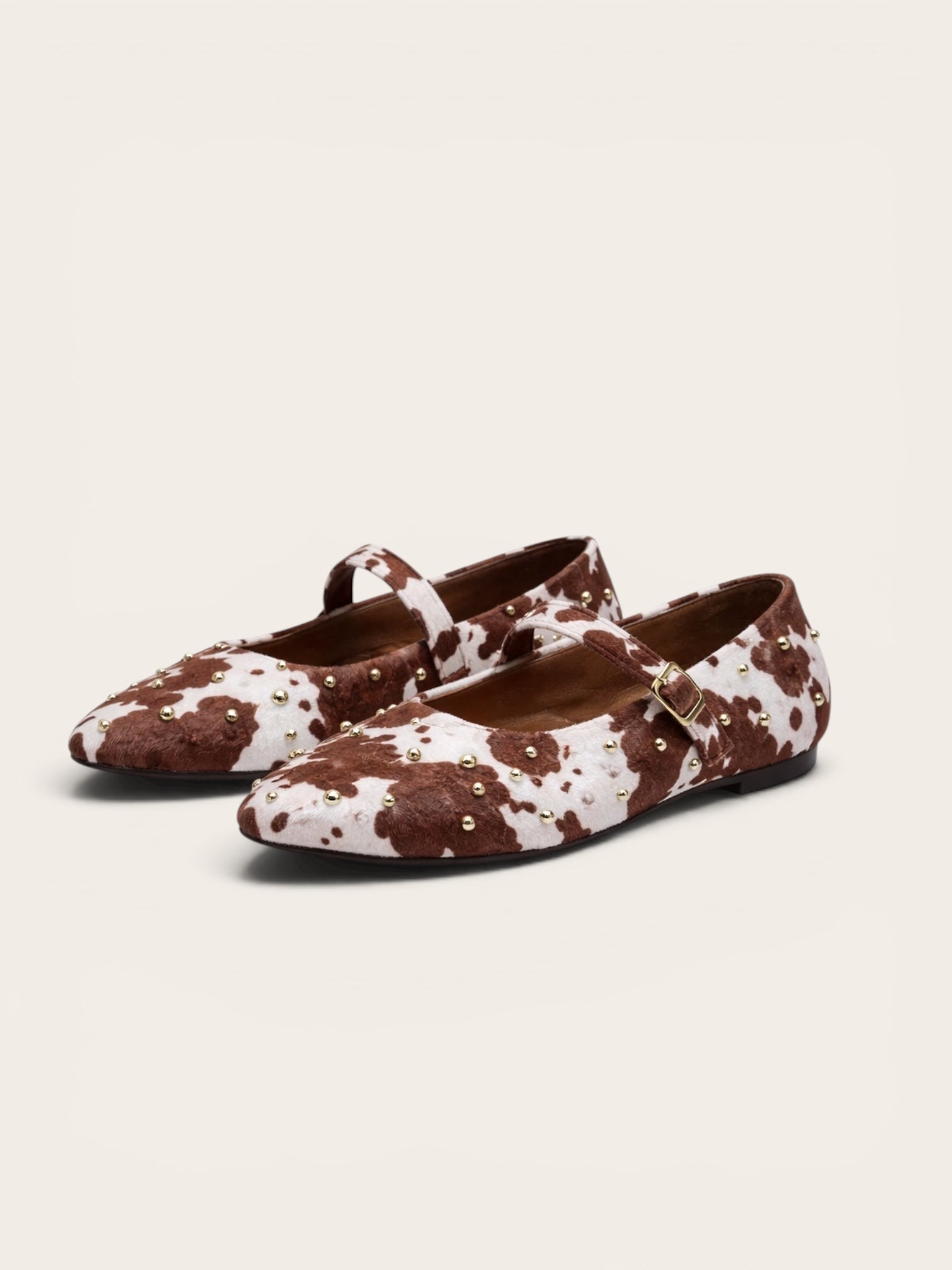 Bailarinas Cow Tachas