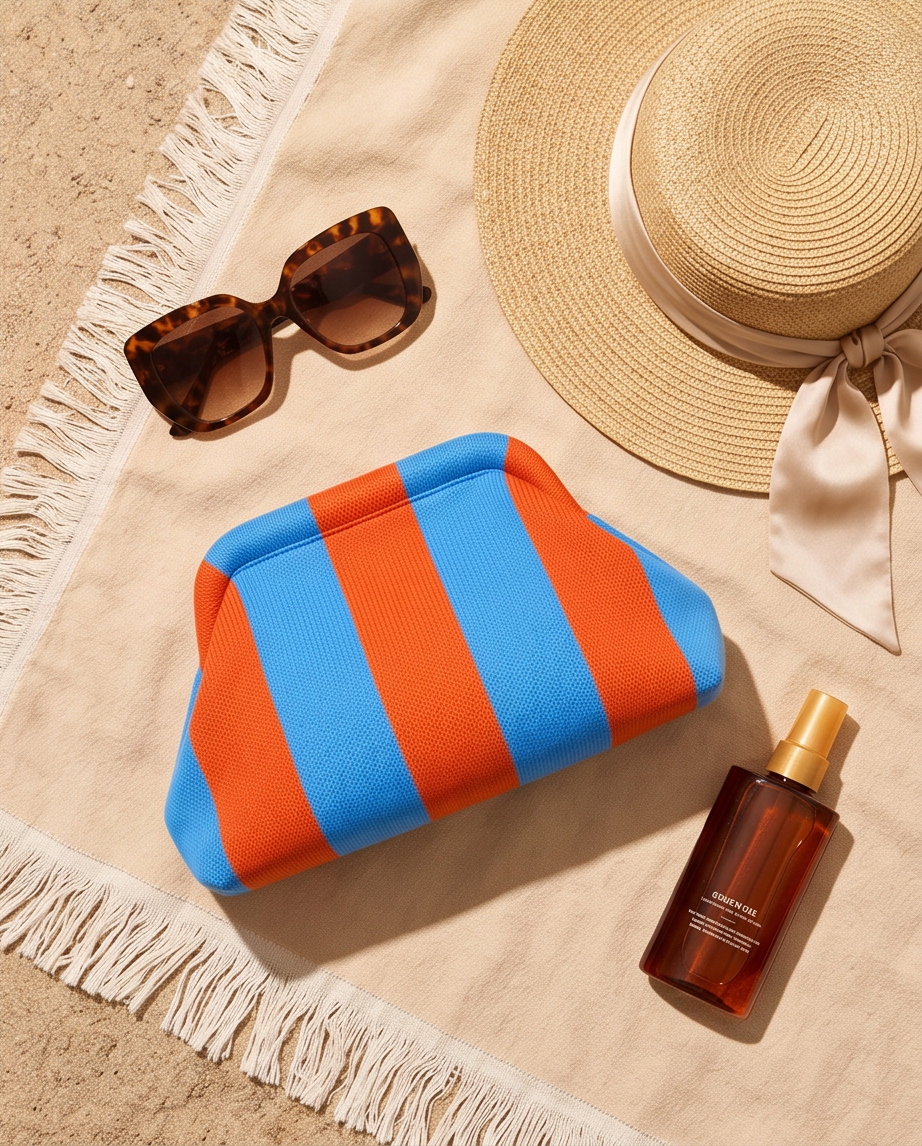 Bolso Bombón NARANJA | TURQUESA