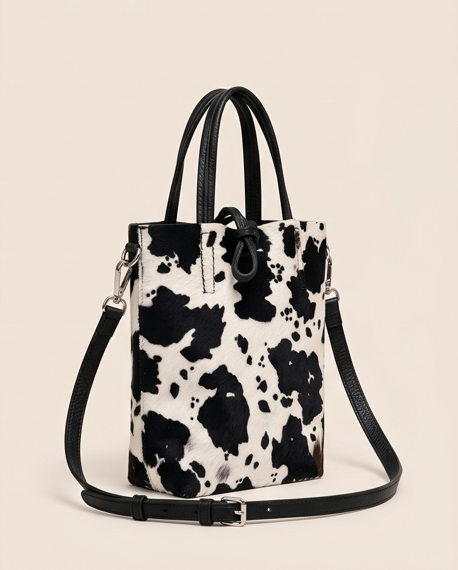 SHOPPER MINI PIEL VACA