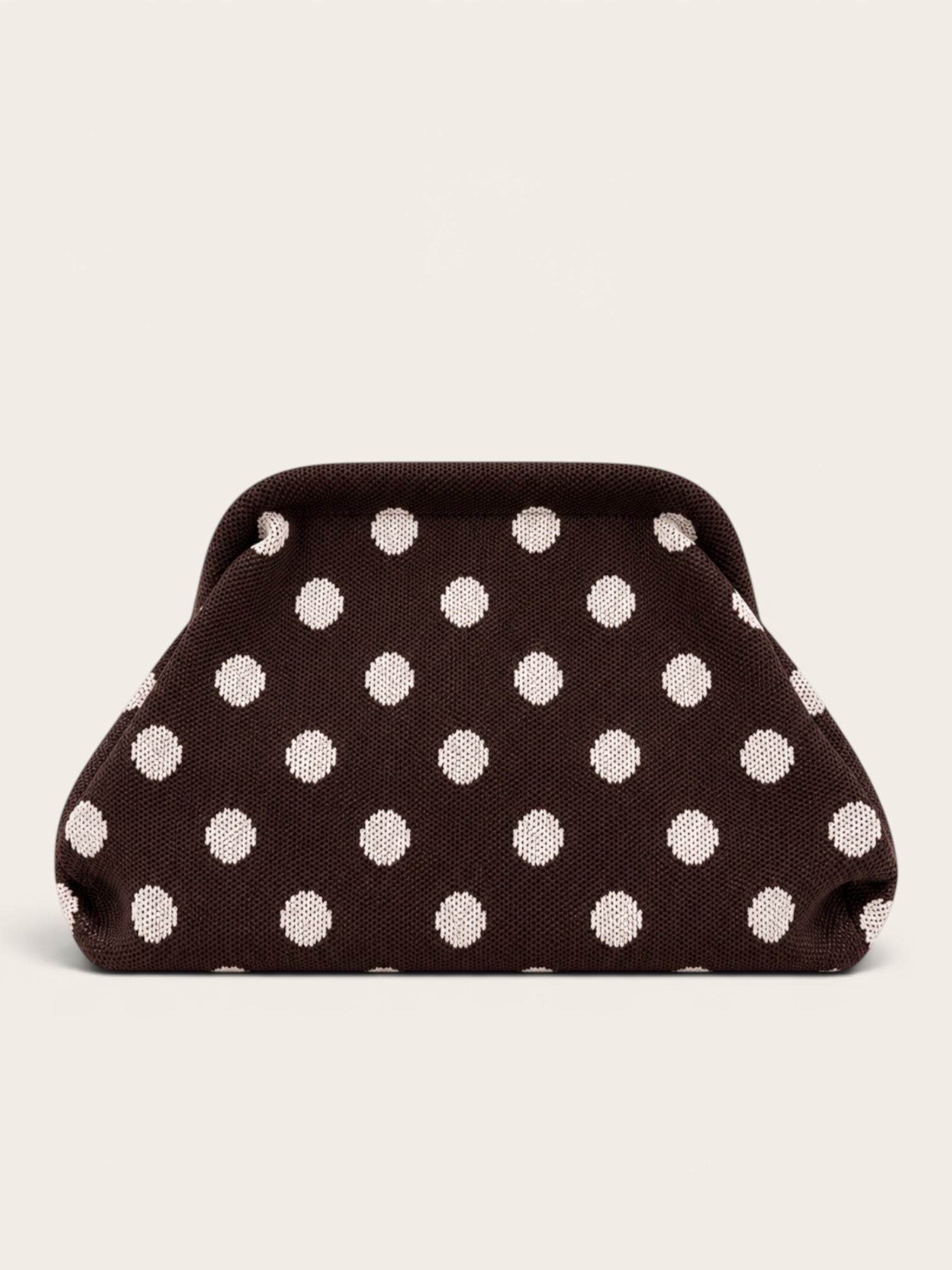 Bolso Bombón LUNARES MARRÓN
