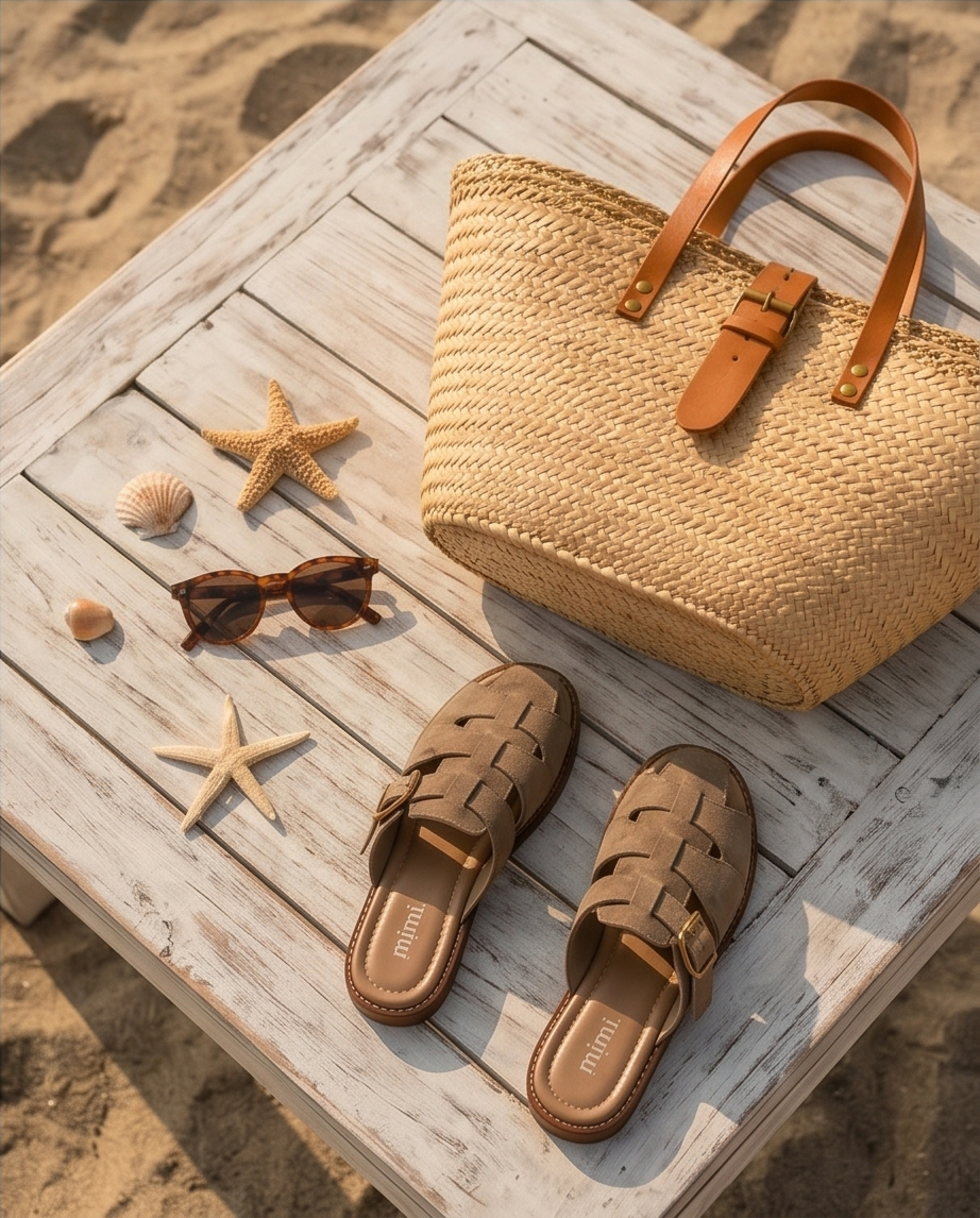 Mules Serena Taupe