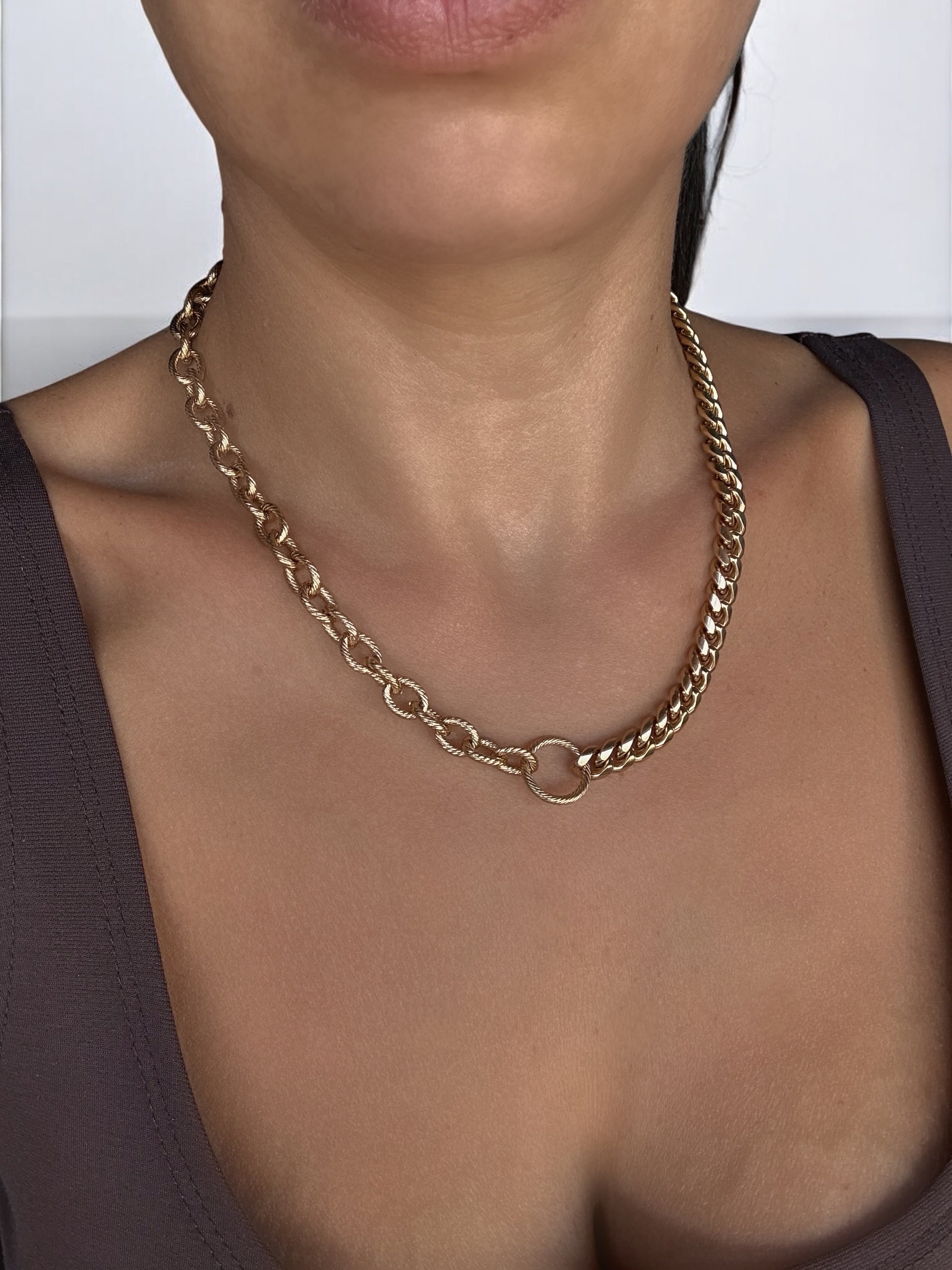 COLLAR CADENA DÚO