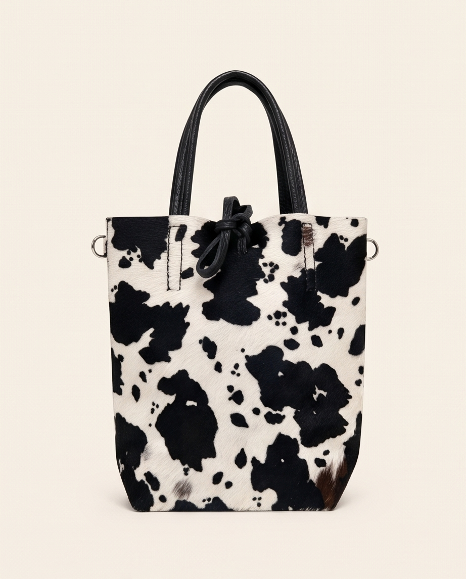 SHOPPER MINI PIEL VACA