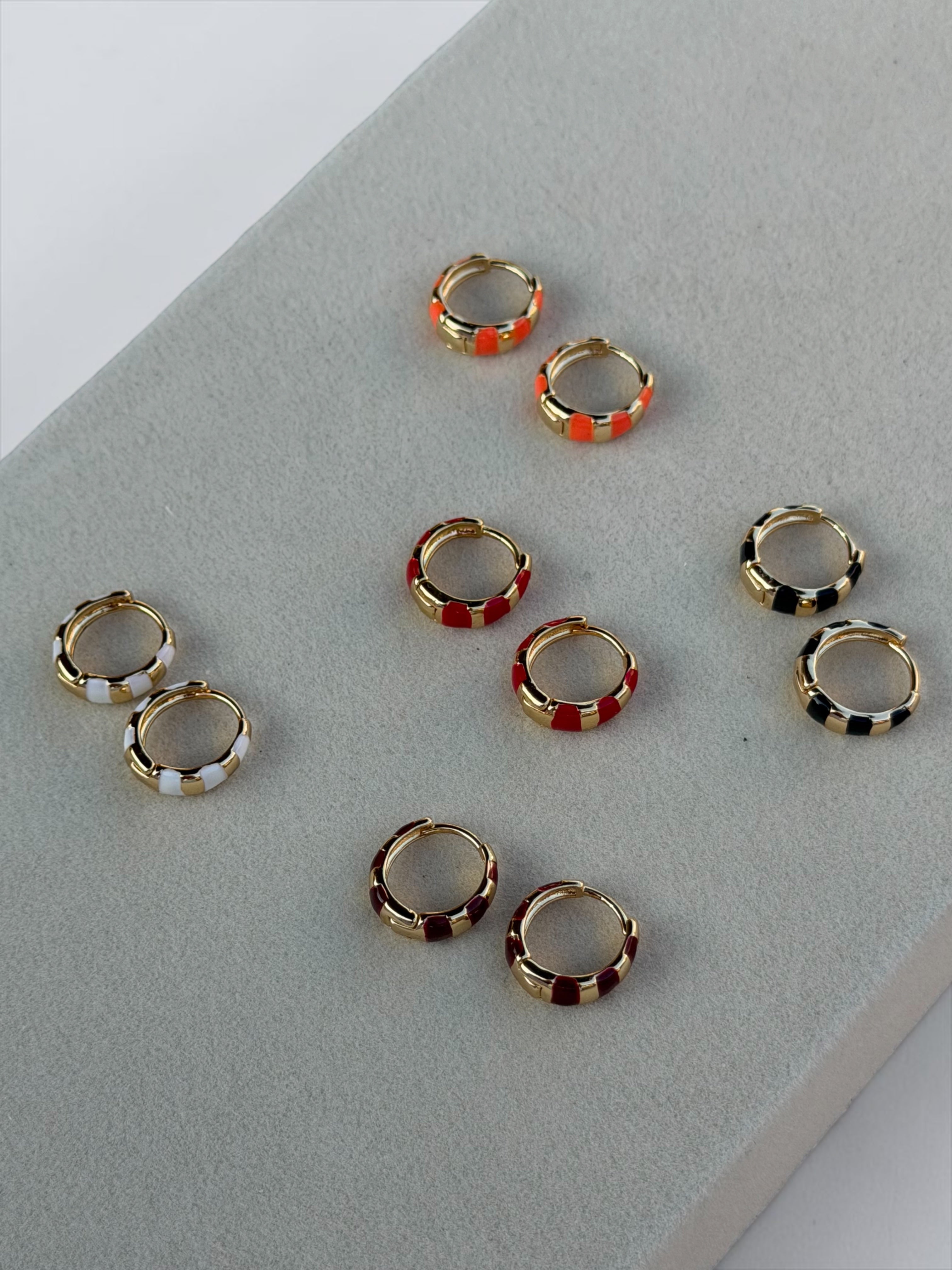PENDIENTES AROS SUMMER COLOR