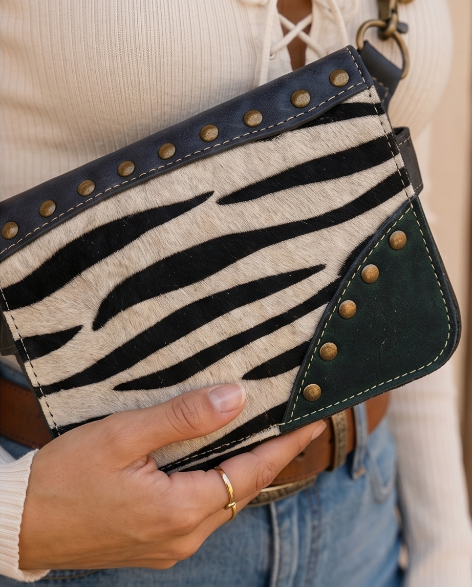 Riñonera Dakota Piel Animal Print | CEBRA