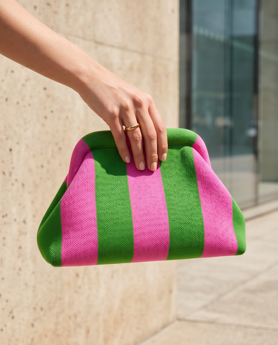 Bolso Bombón ROSA | VERDE