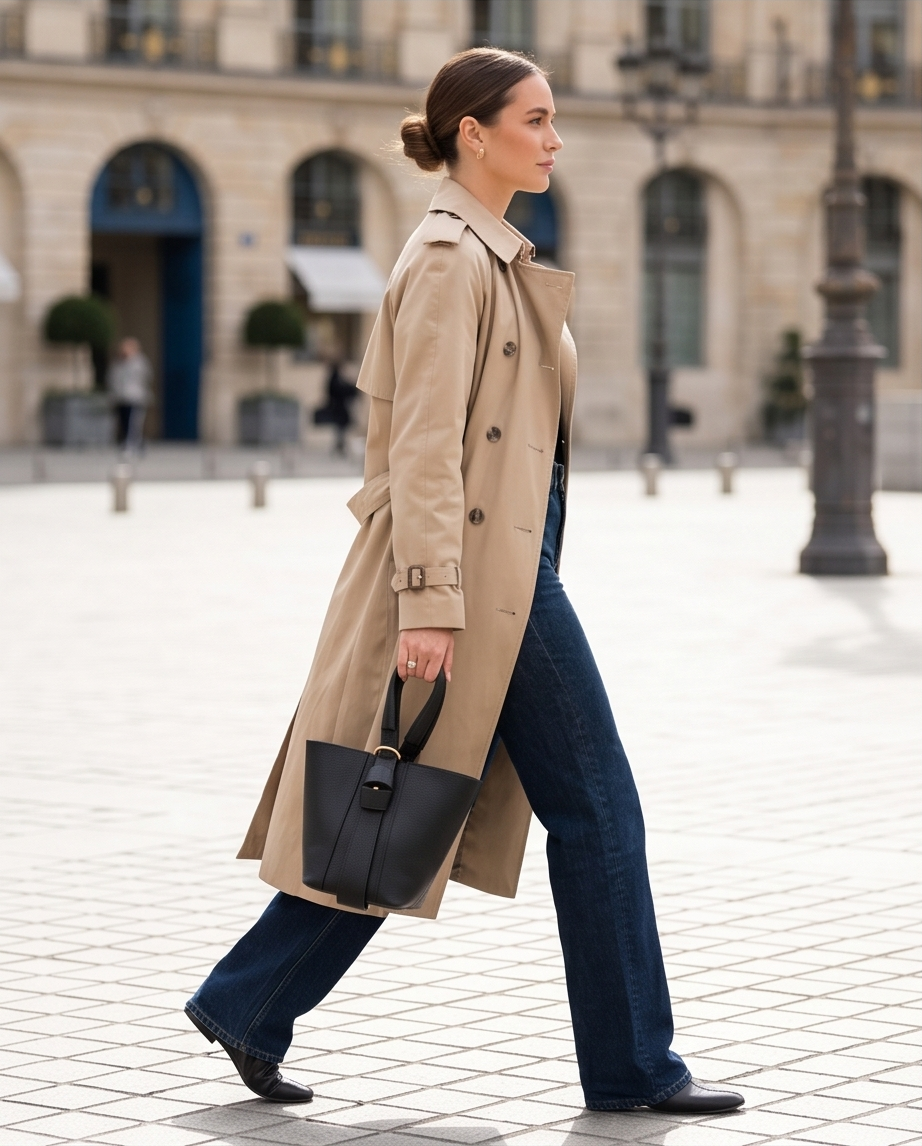 Bolso Bucket Noir