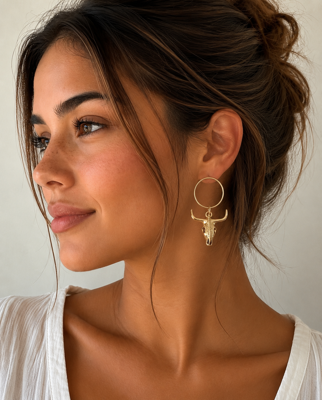 PENDIENTES BÚFALO