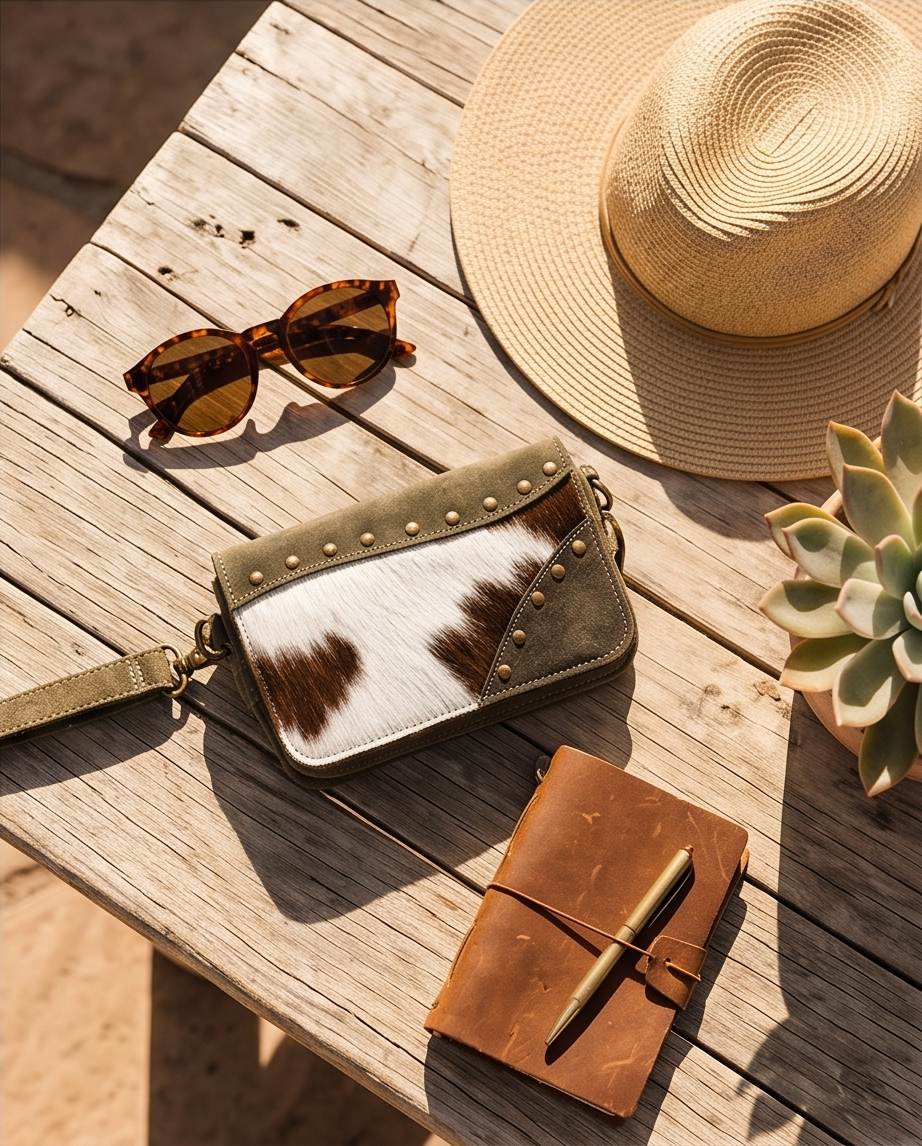 Riñonera Dakota Piel Animal Print| POTRO