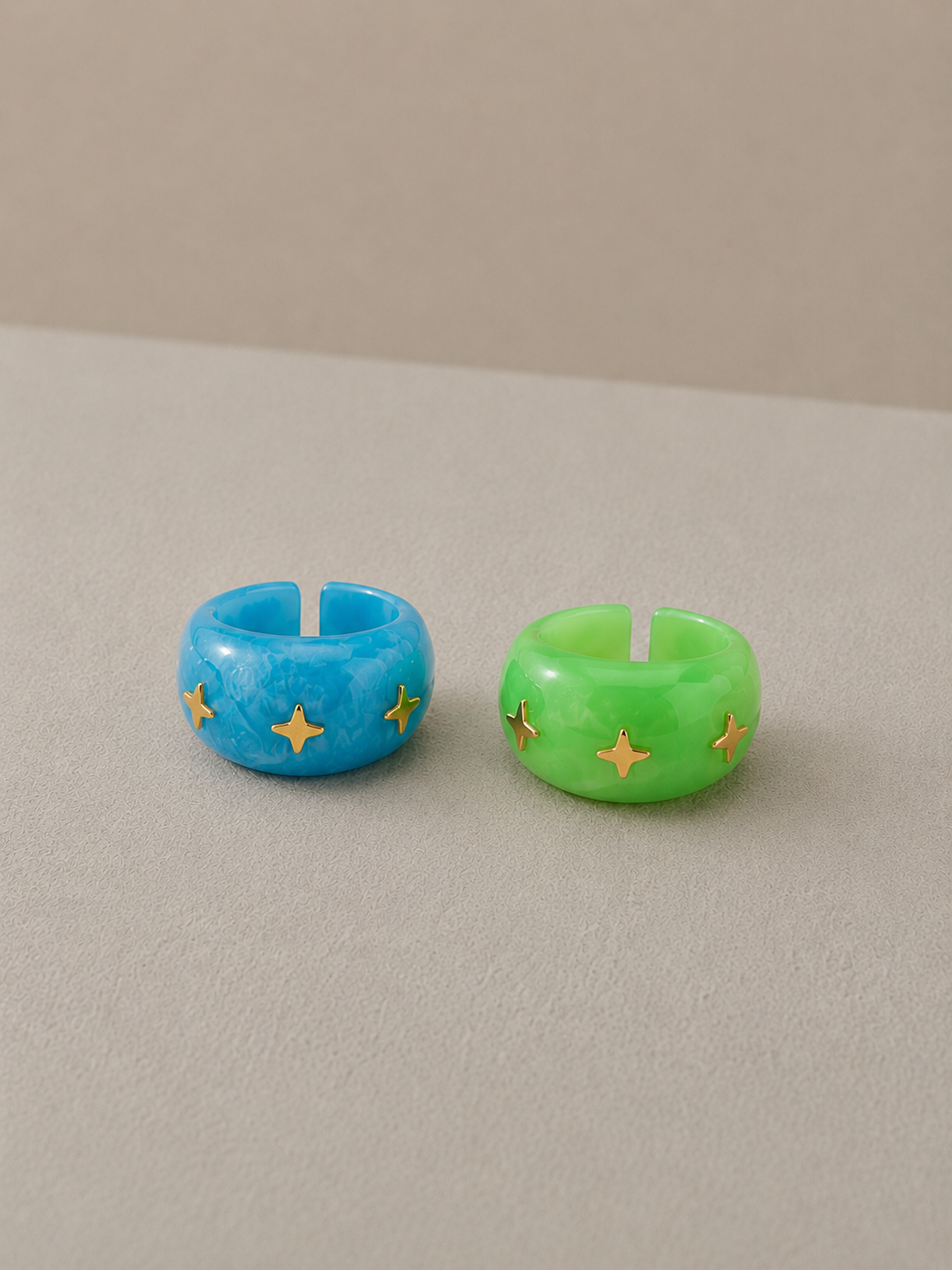 ANILLO RESINA ESTRELLA