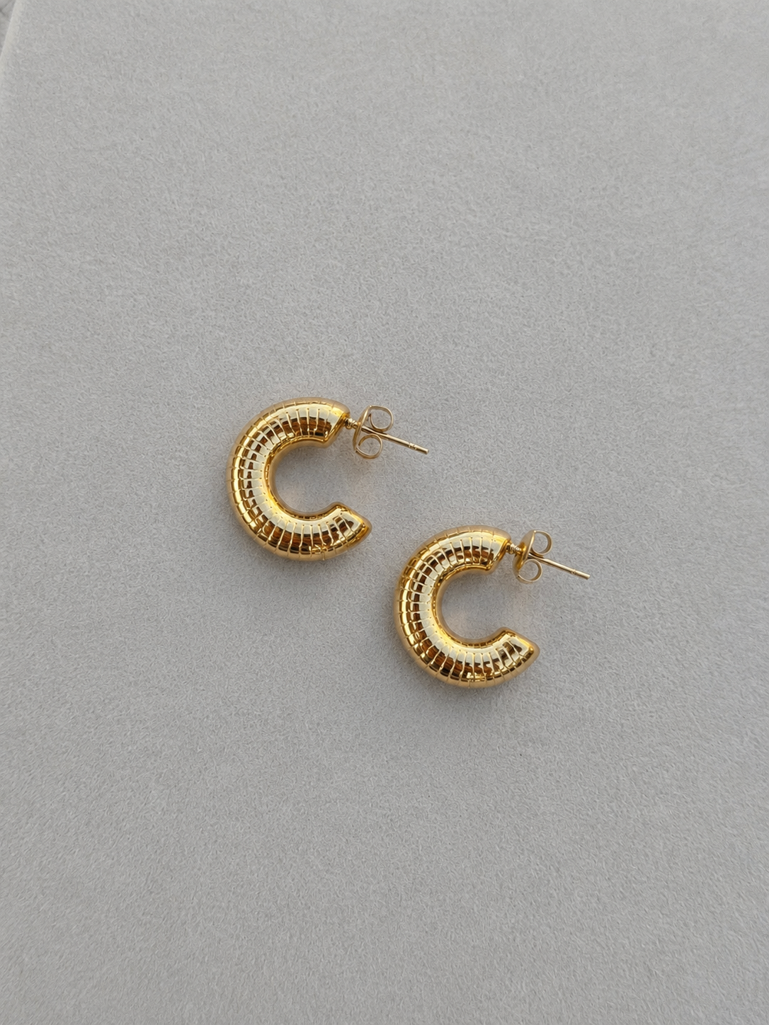 PENDIENTES AROS TEXTURIZADOS