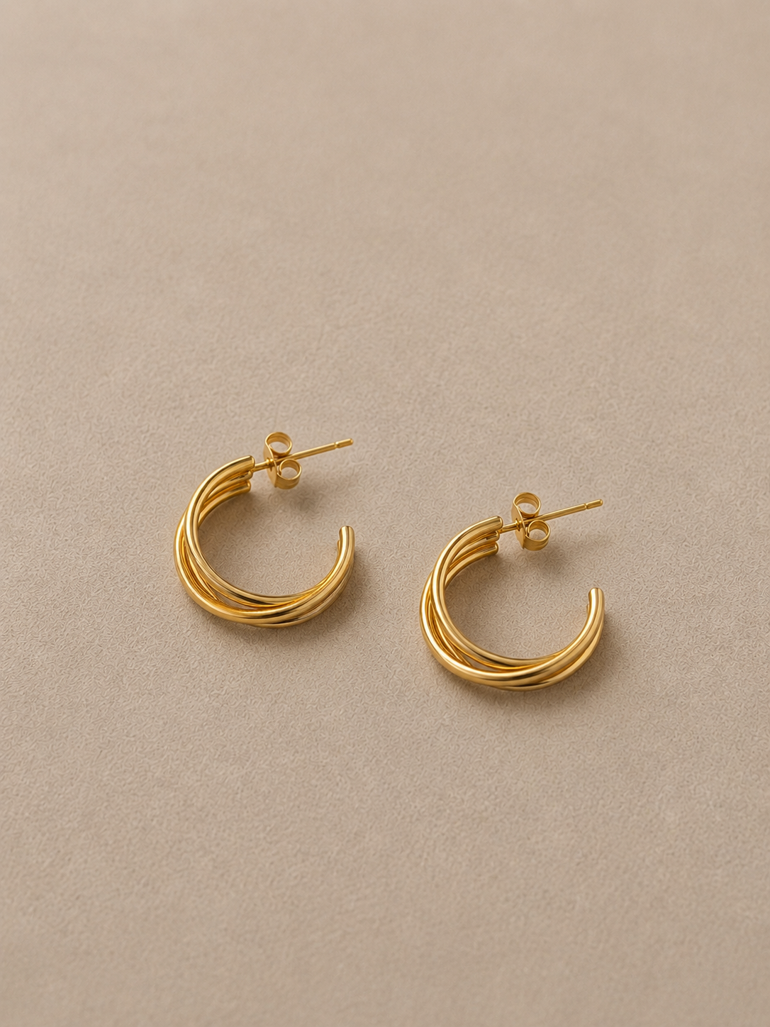PENDIENTES ARO TRIPLE