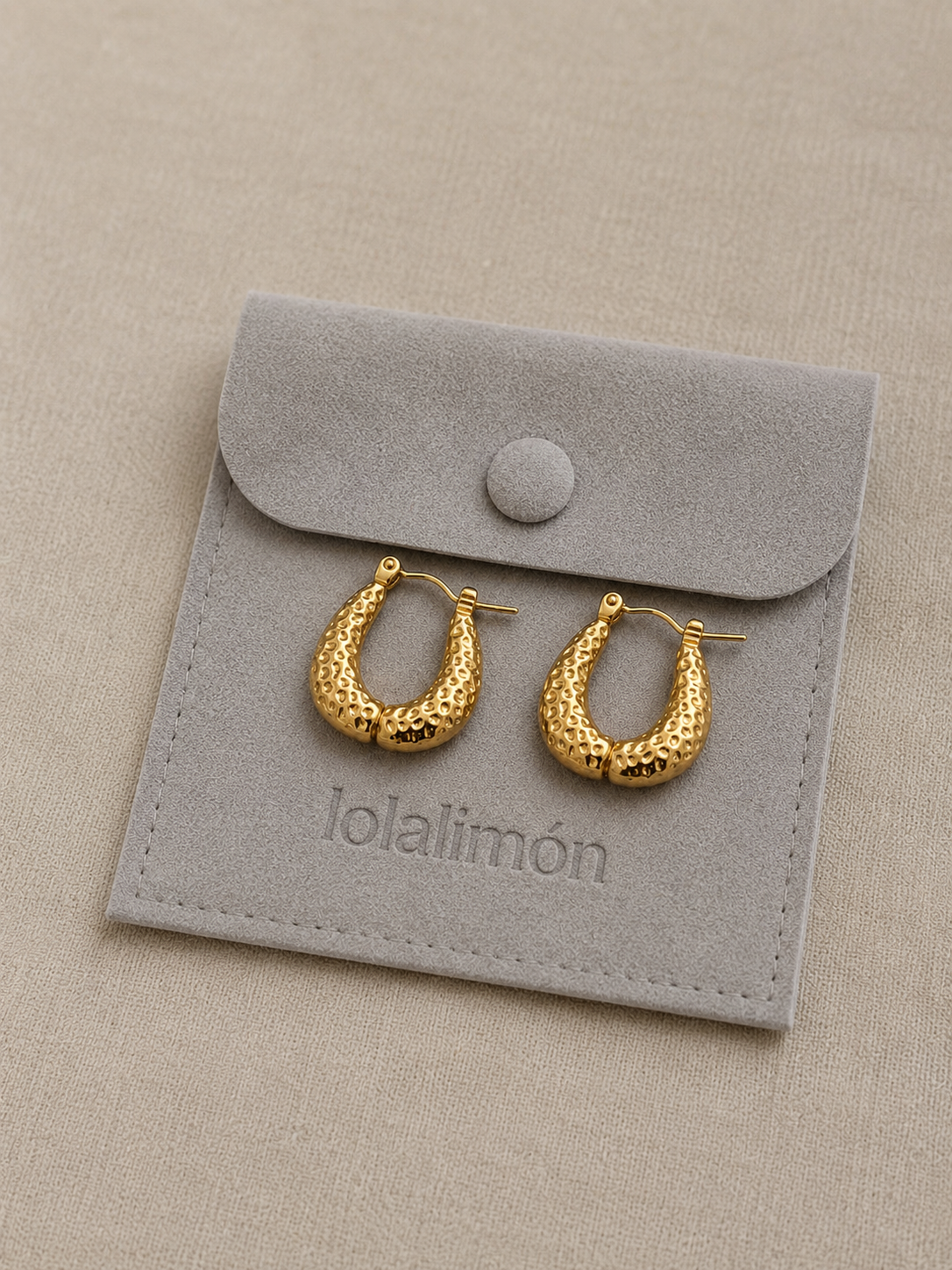 Pendientes Aros Textura